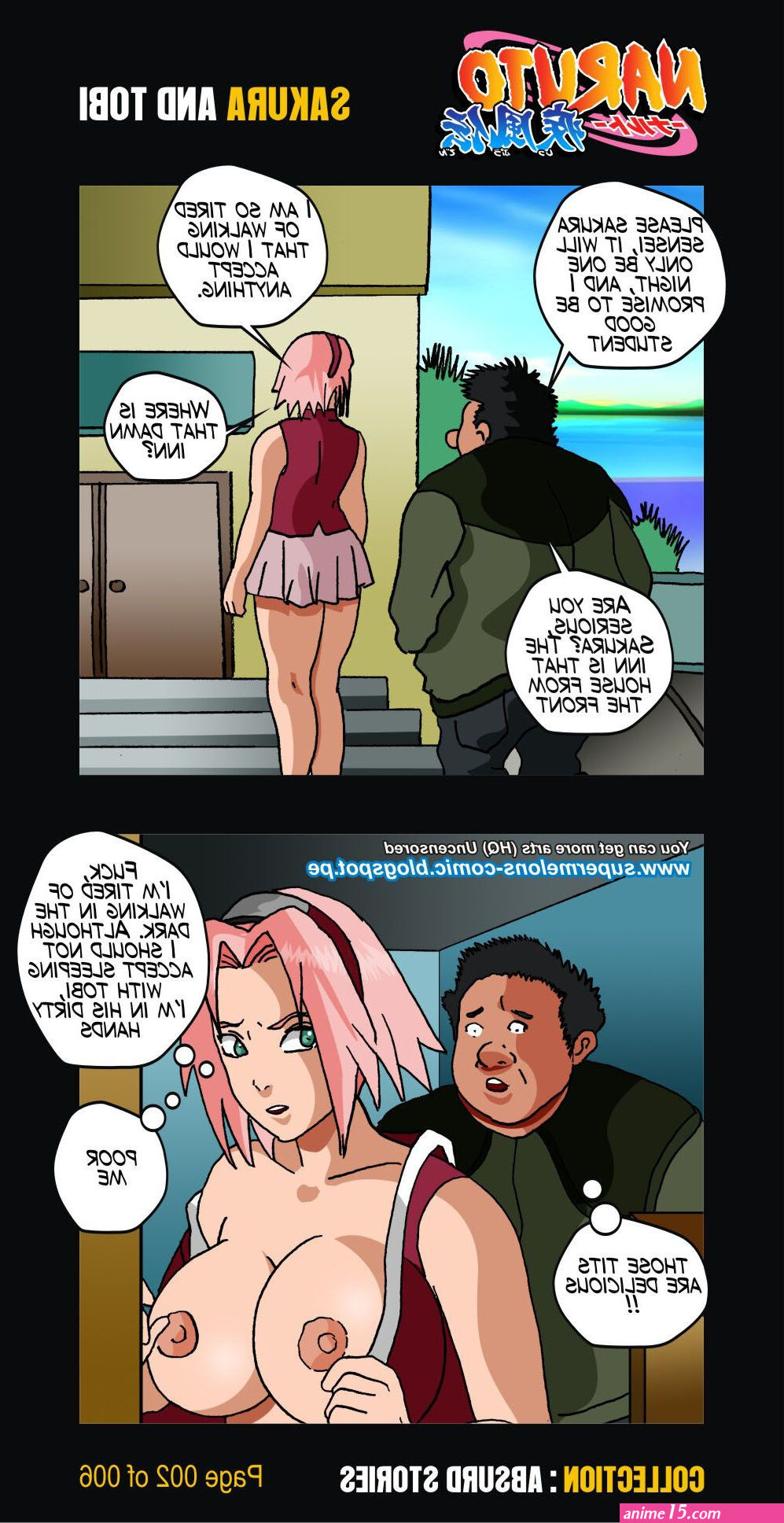 sakura with big boobs comics