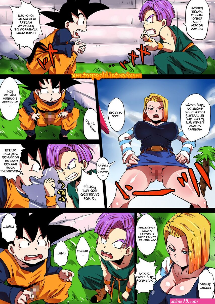 cómics porno de androide 18