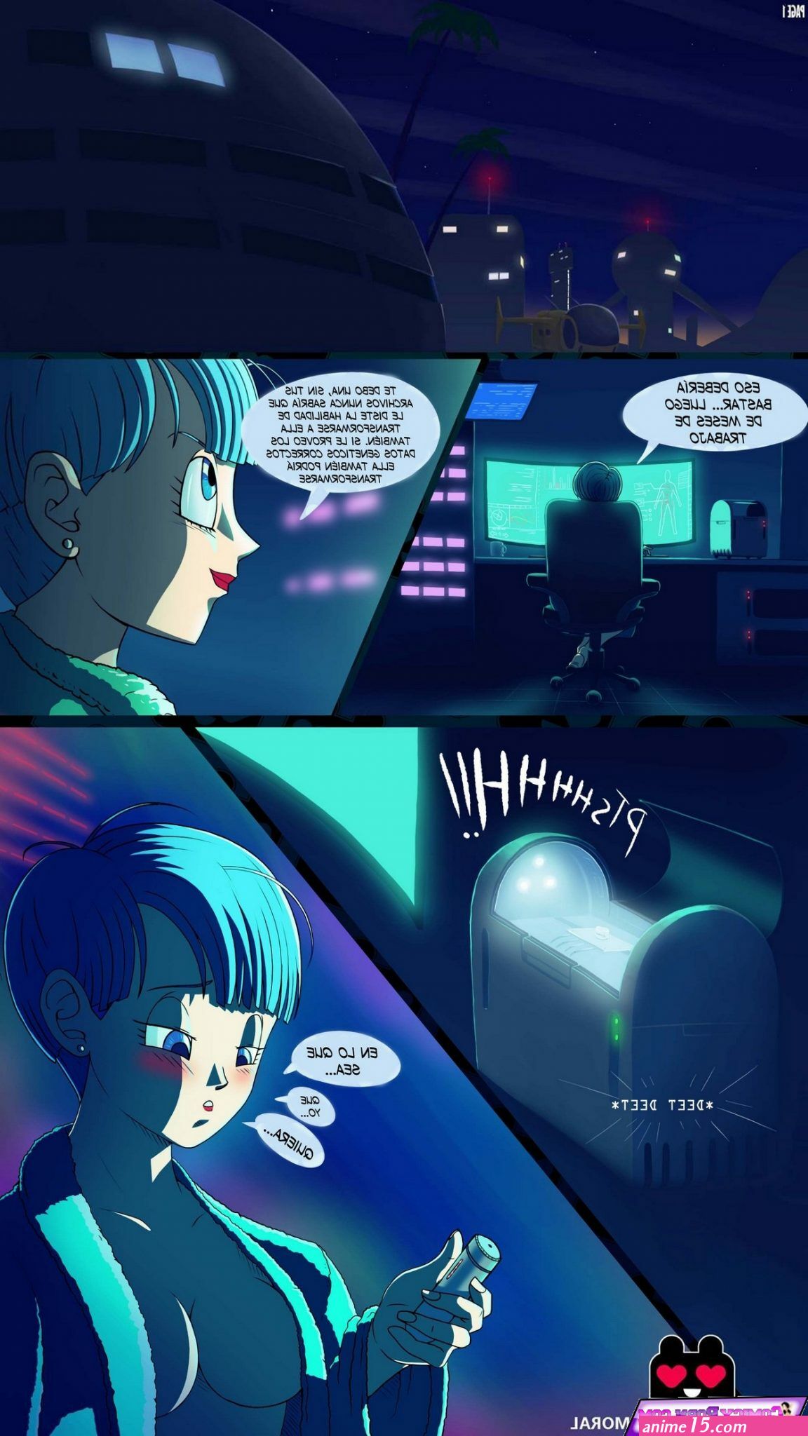 cómics porno de androide 18