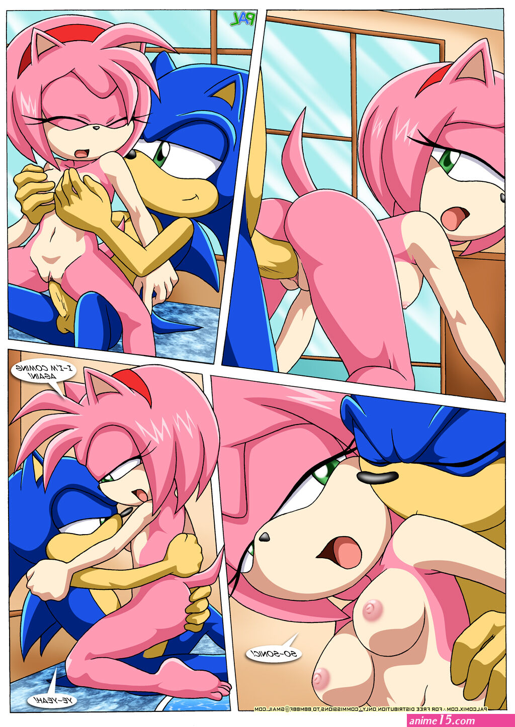 sonic hentai comics