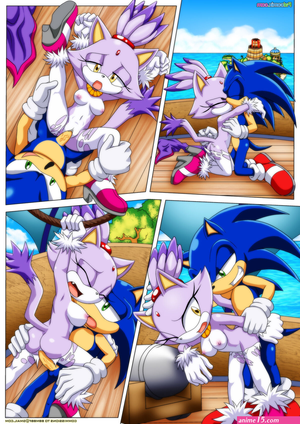 sonic hentai comics