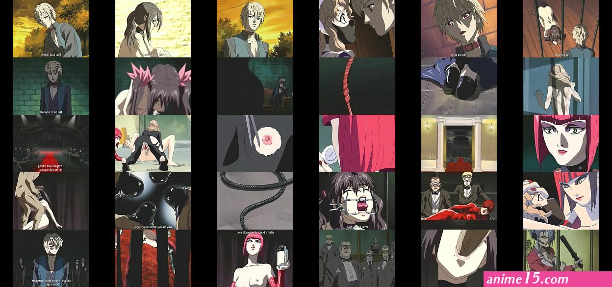 anime bondage in group with bdsm