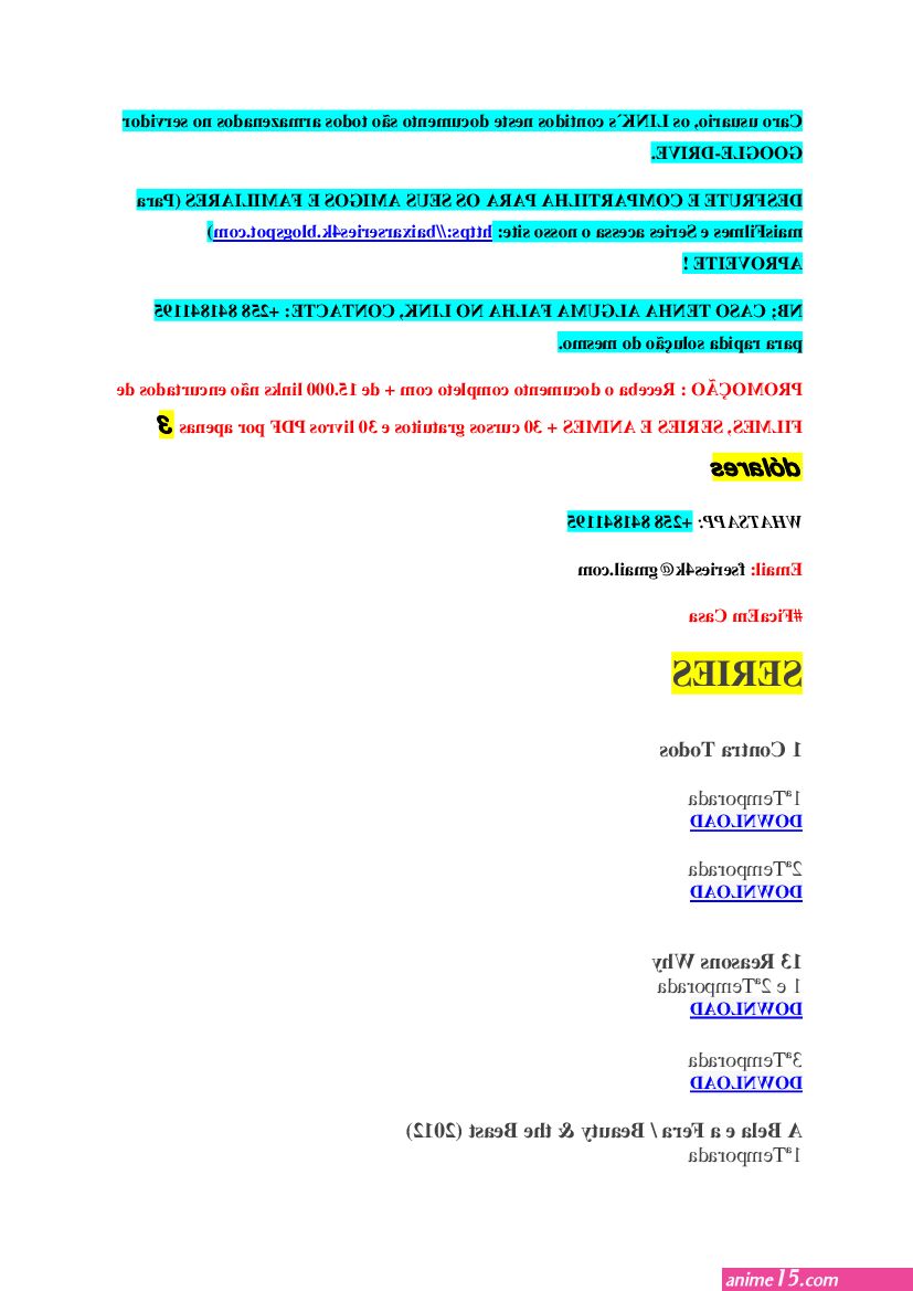 baixar animes google drive