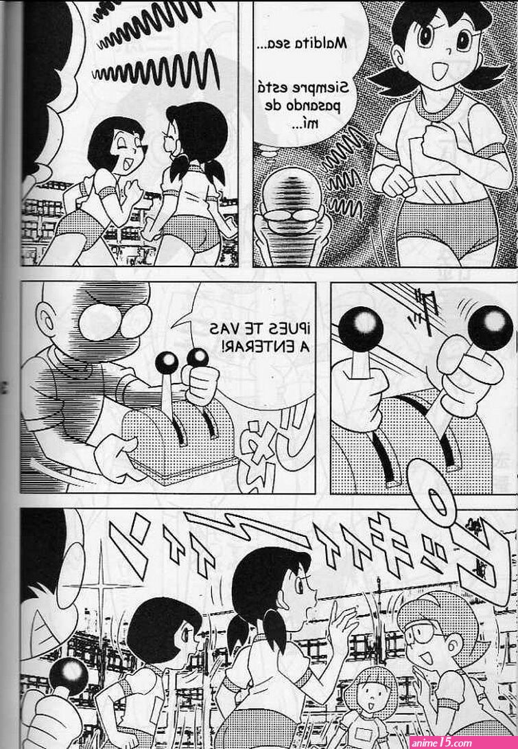 naked comics doraemon