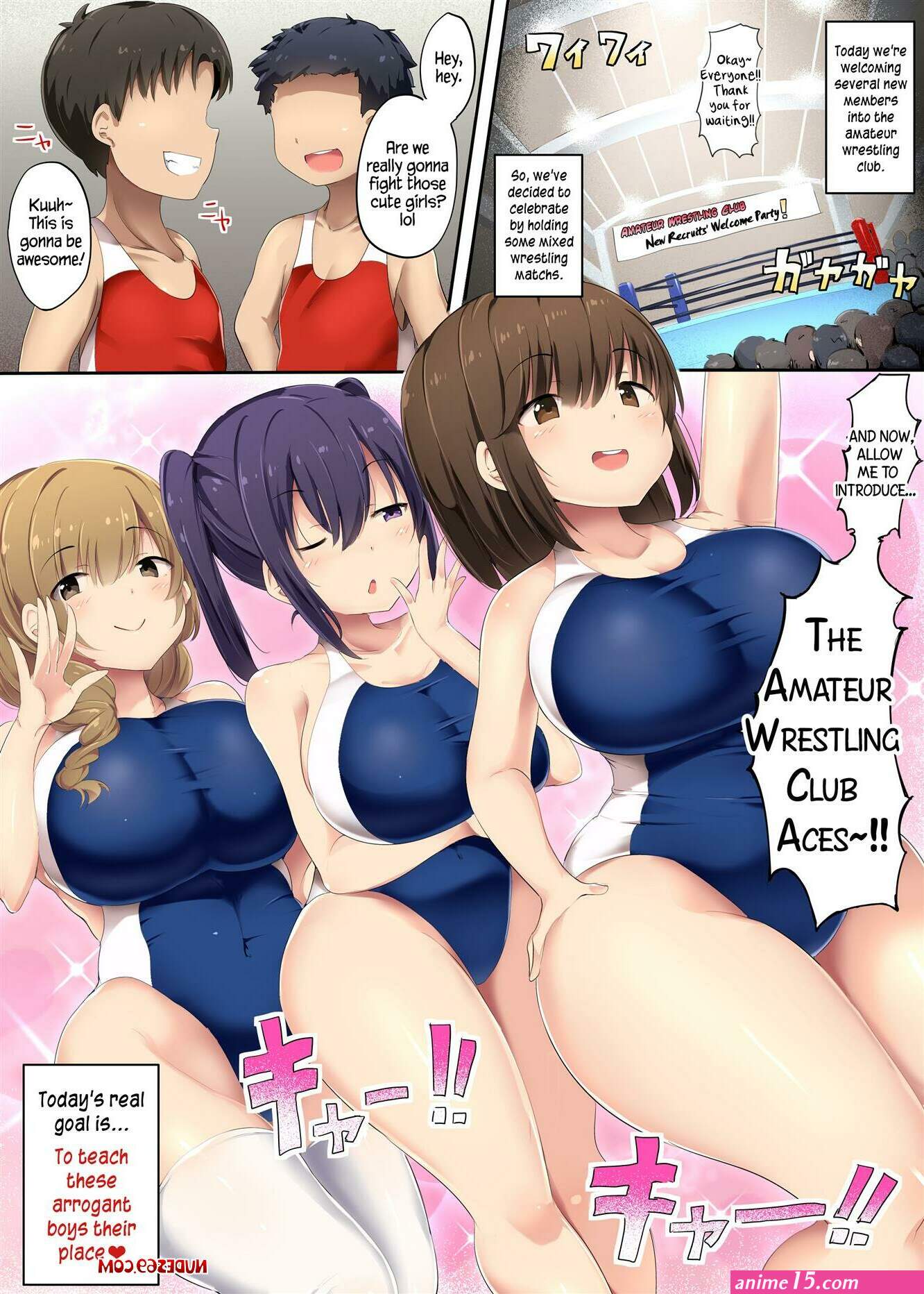 fendom anime wrestling comics