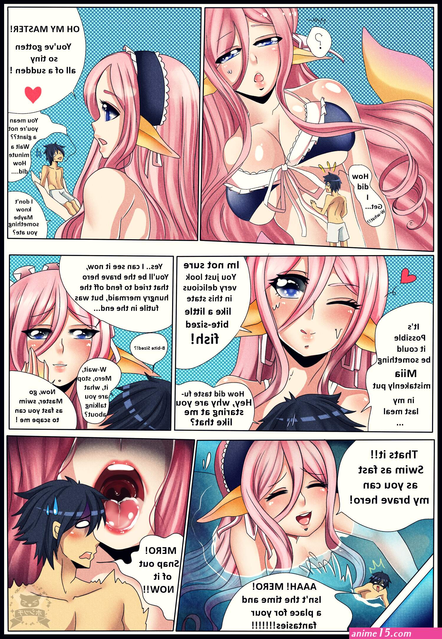 sexy anime girl vore comics