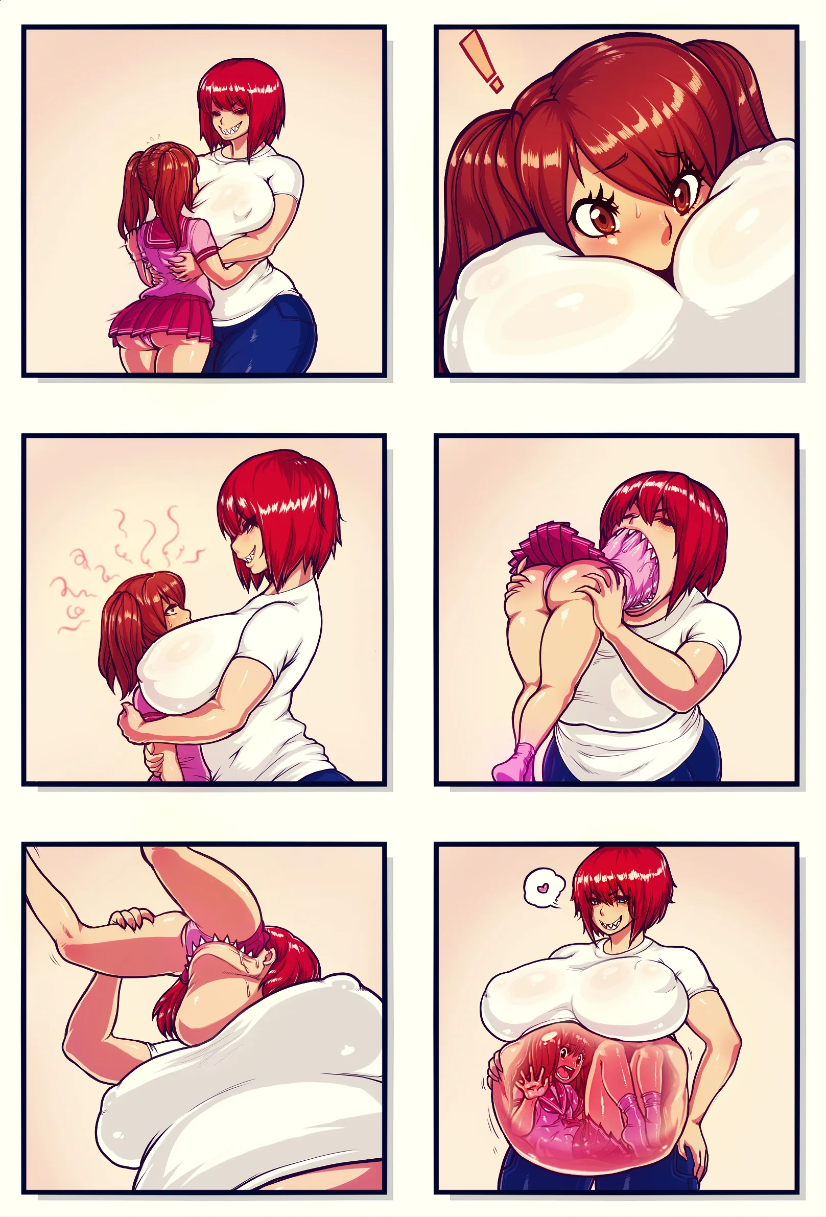sexy anime girl vore comics