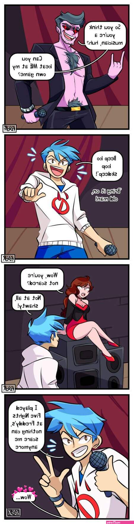 fnf gilrfriend rule 34 comic