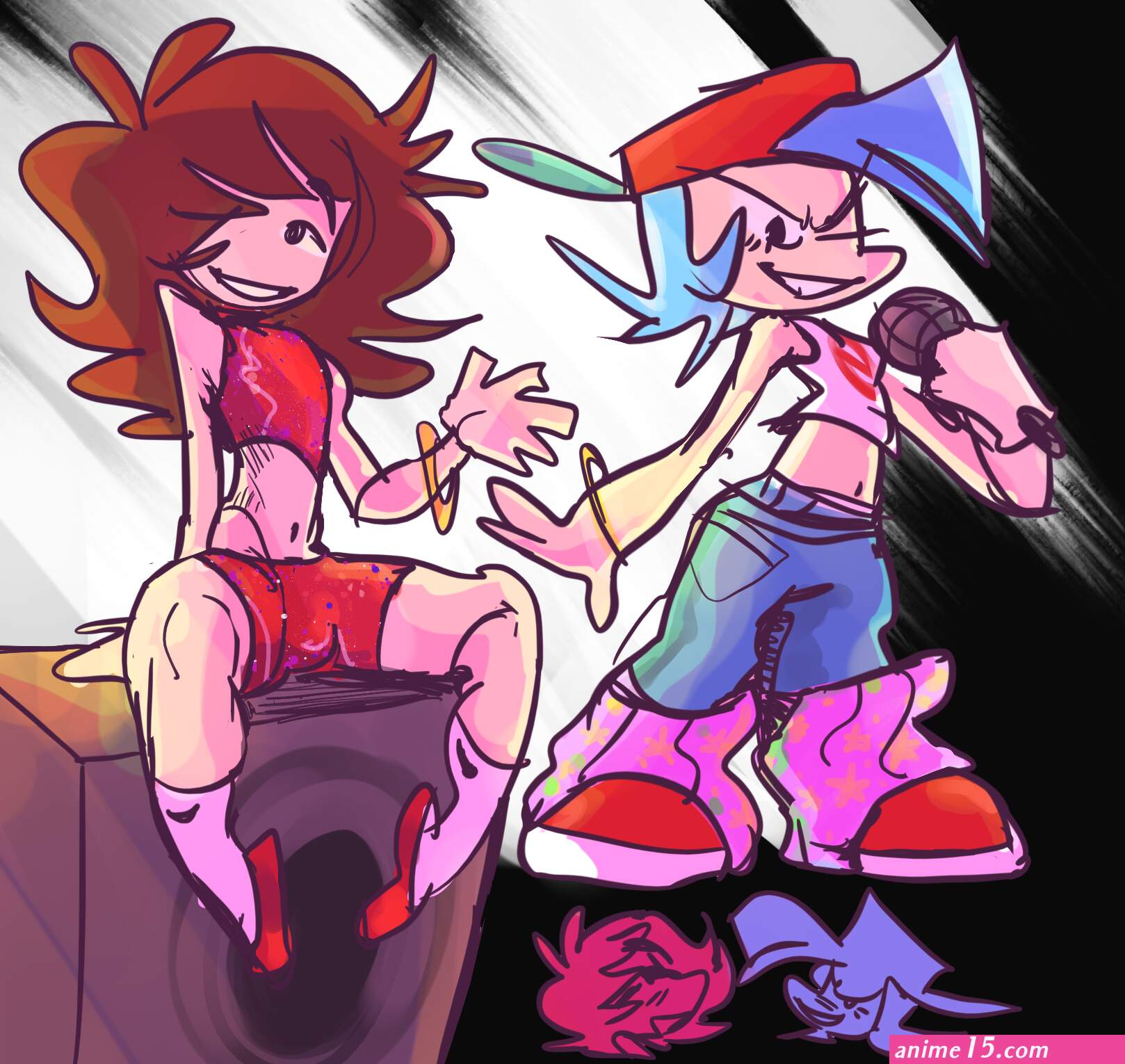 fnf rule 34 bf x gf