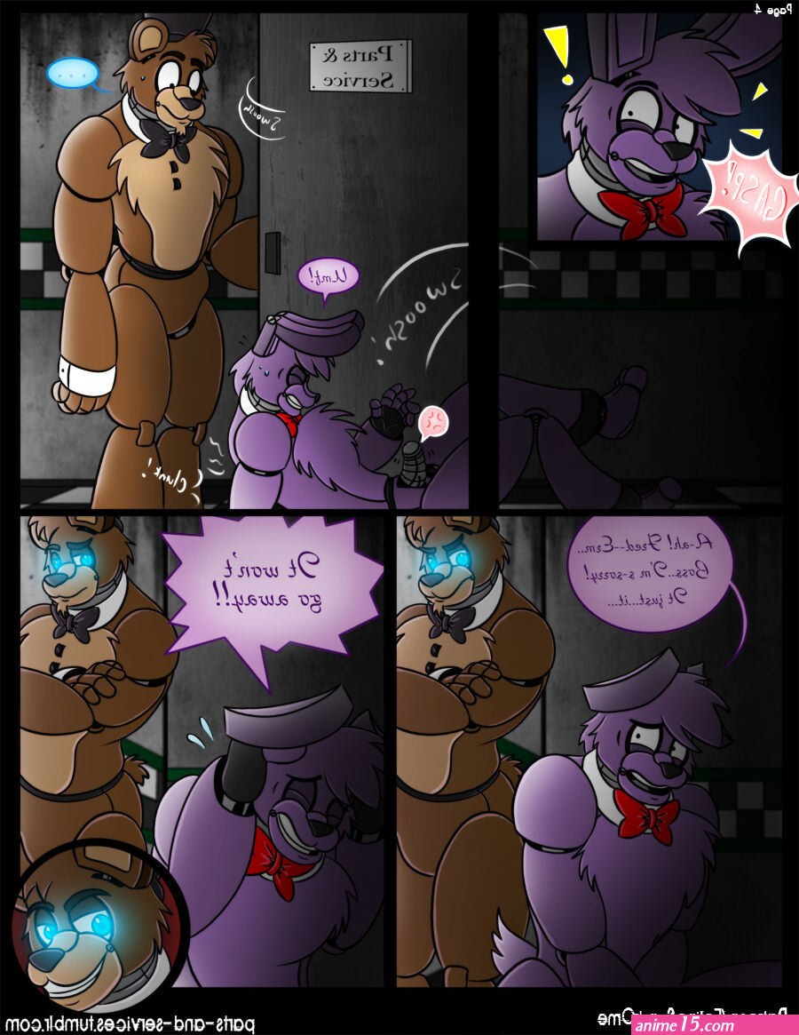 fnaf nude comic