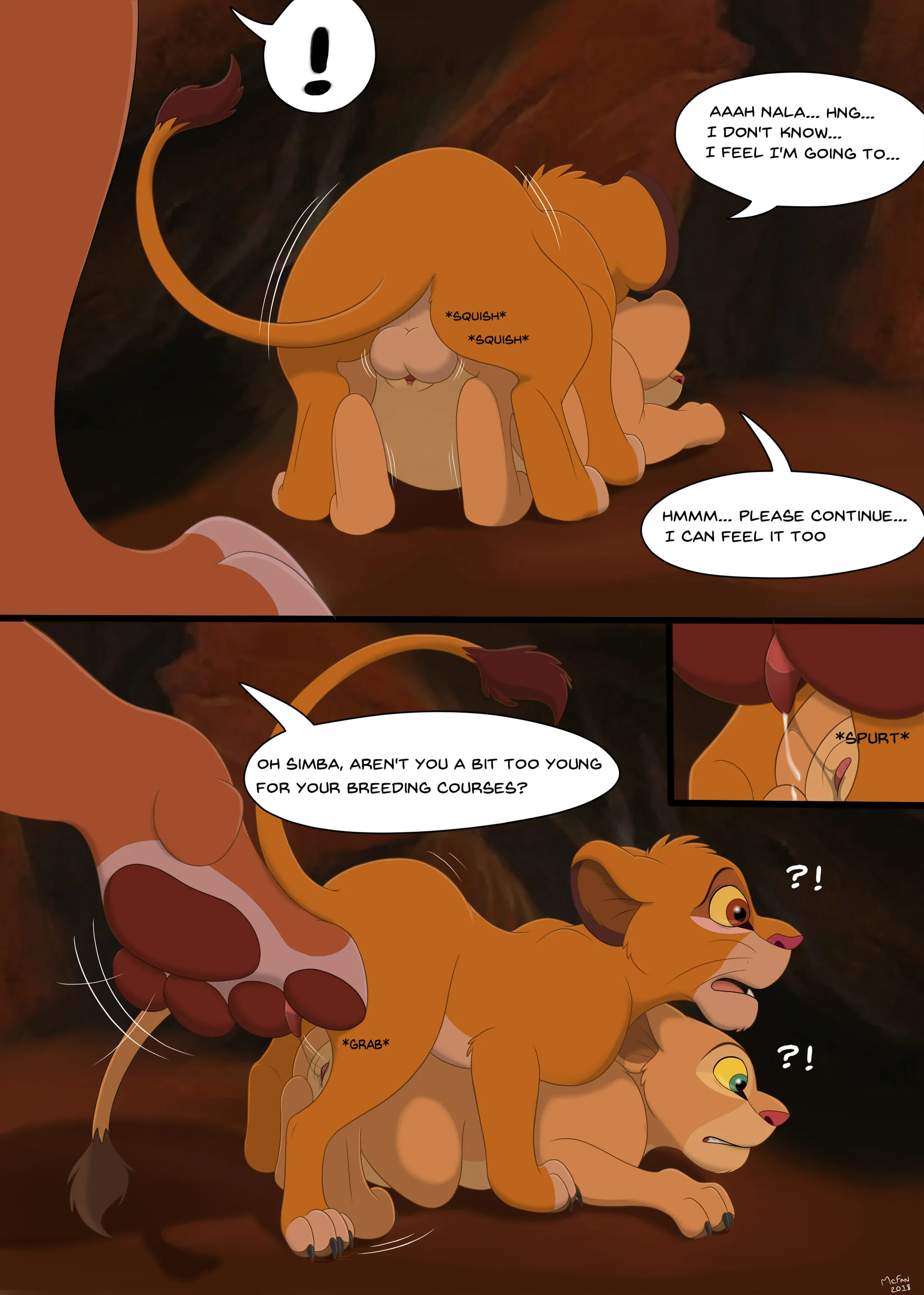 sexy simba and nala nude comics