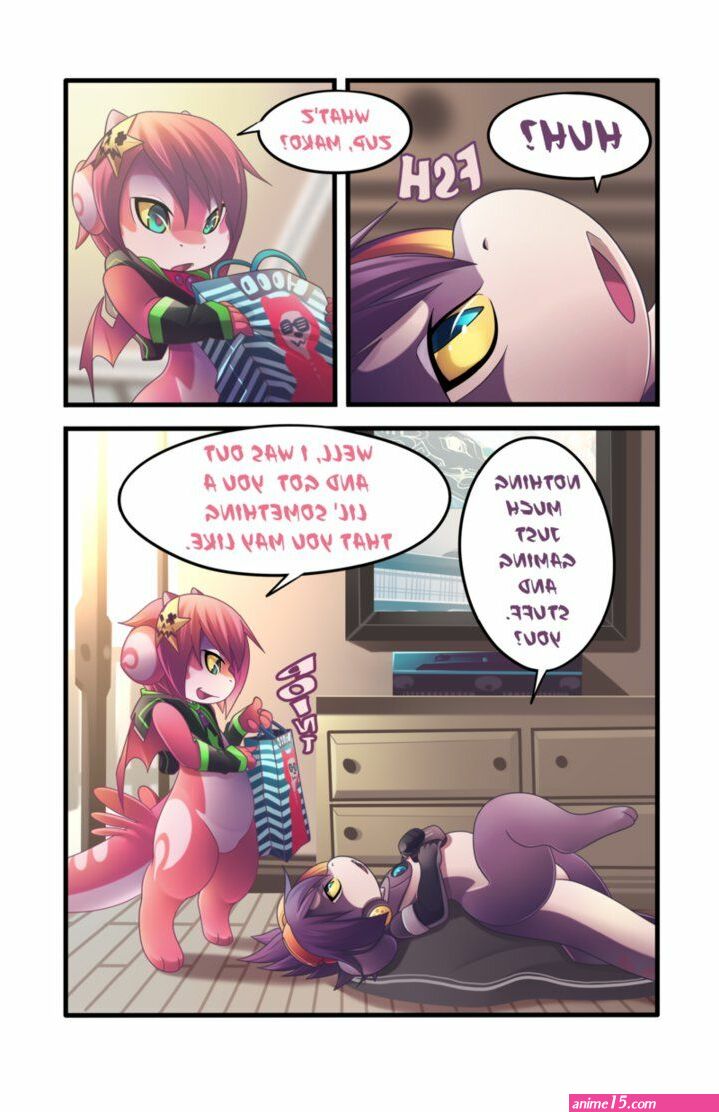 anime furry girl vore comic