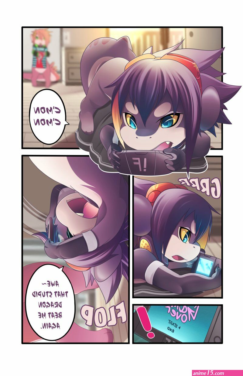 anime furry girl vore comic