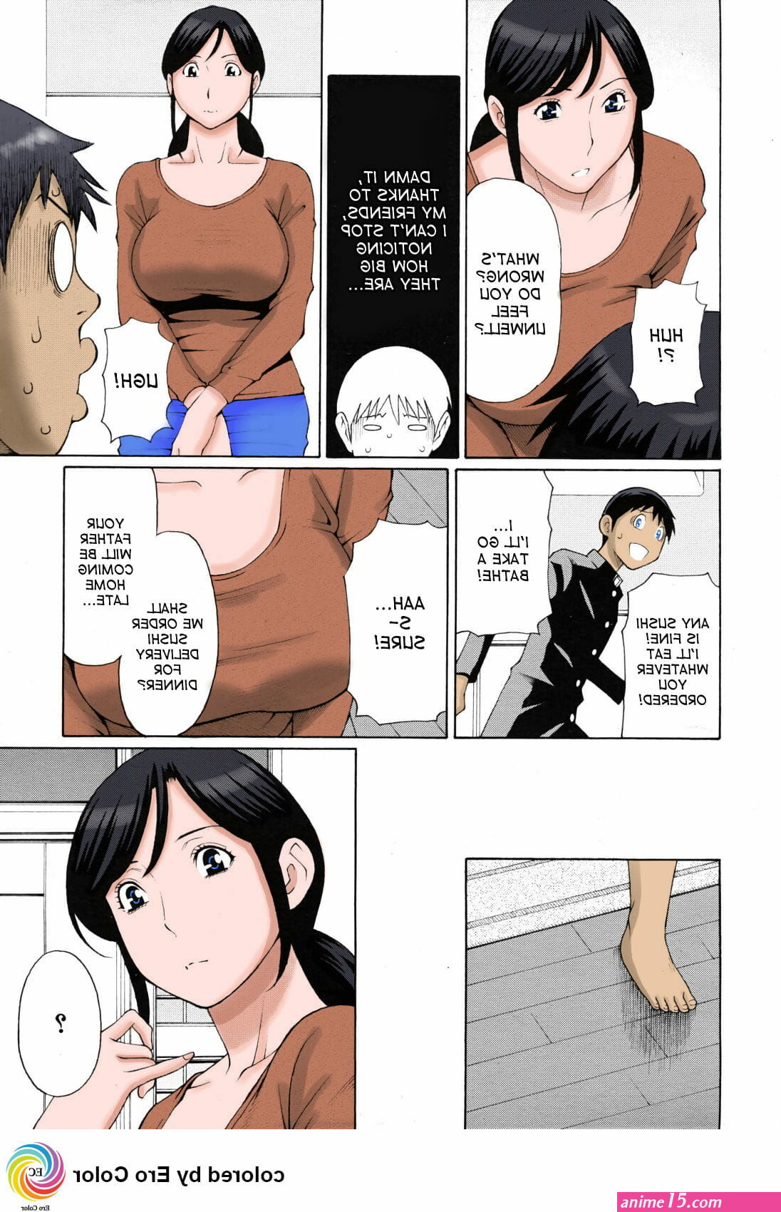 cheating hot mom anime comic