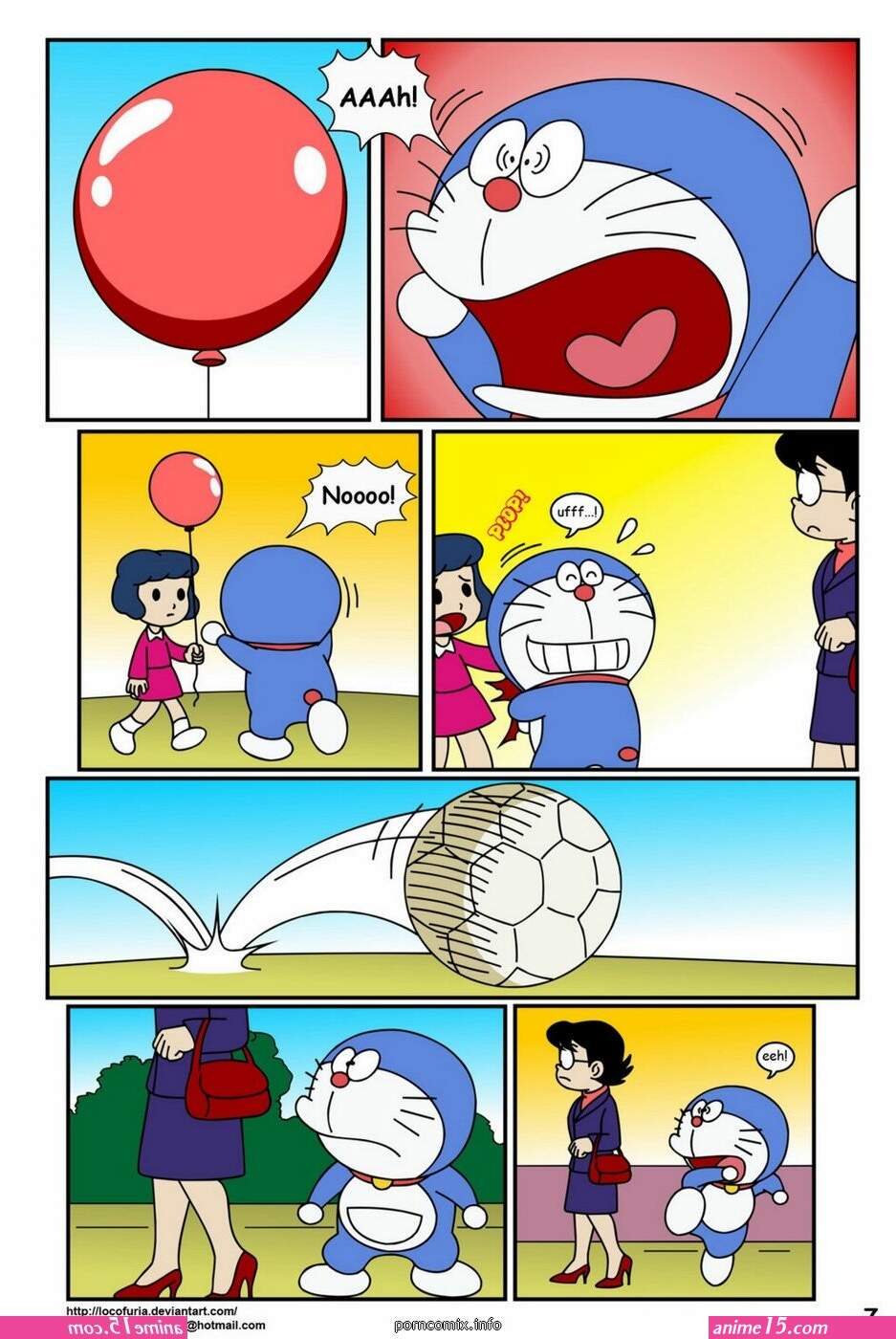 doraemon naked comics