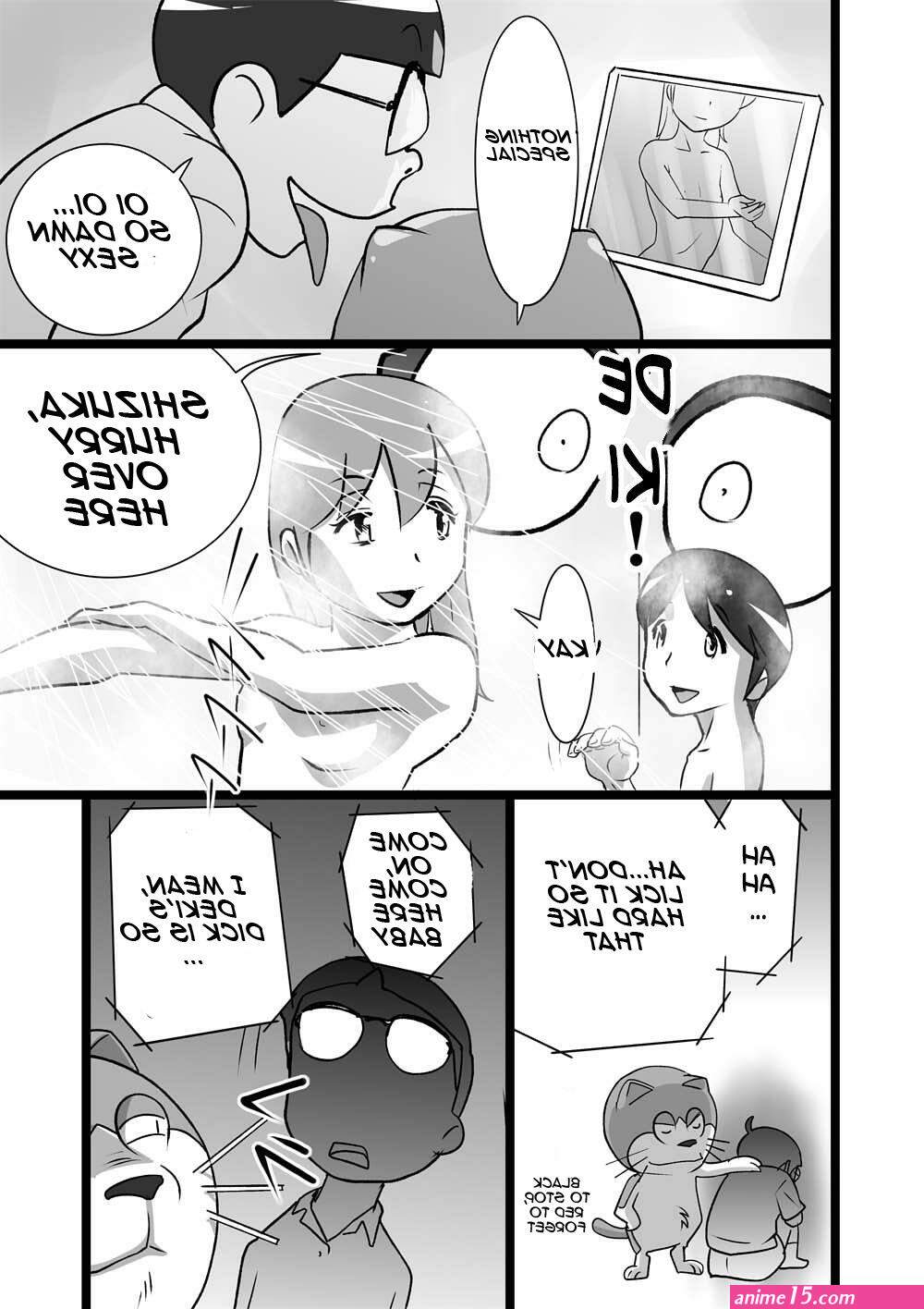 doraemon naked comics