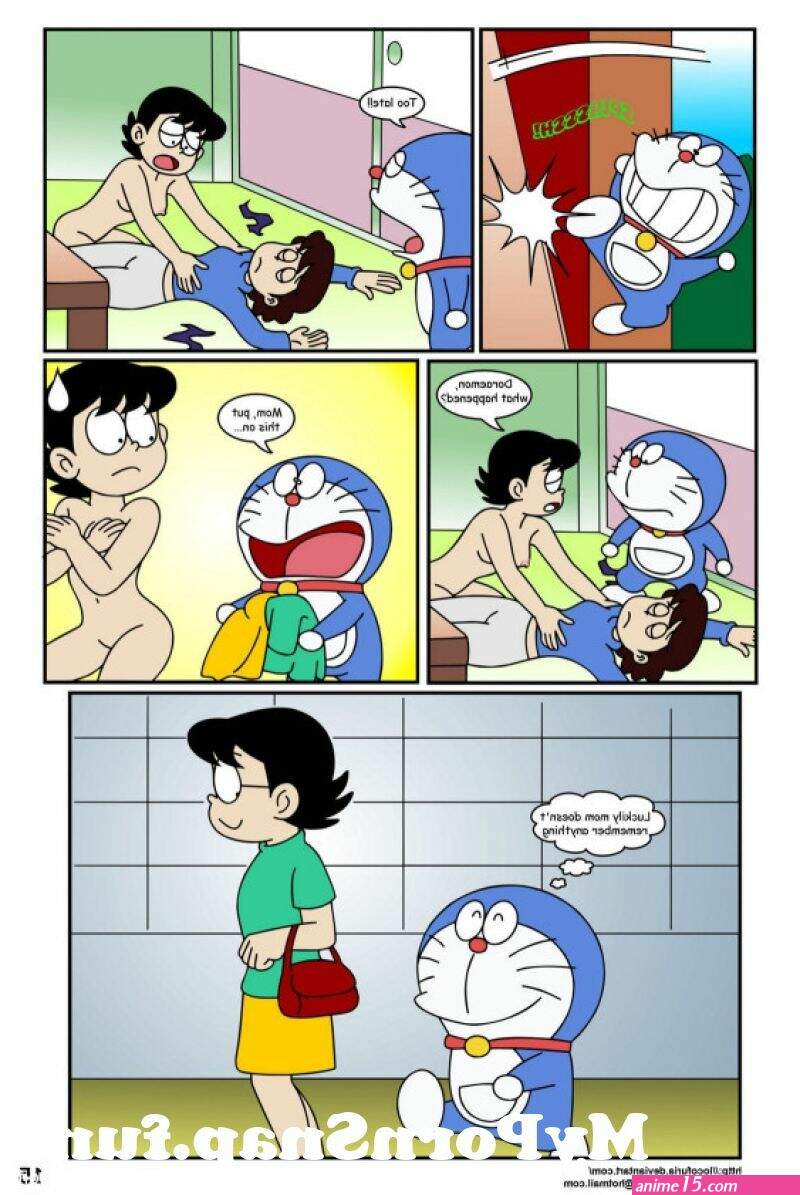 doraemon naked comics