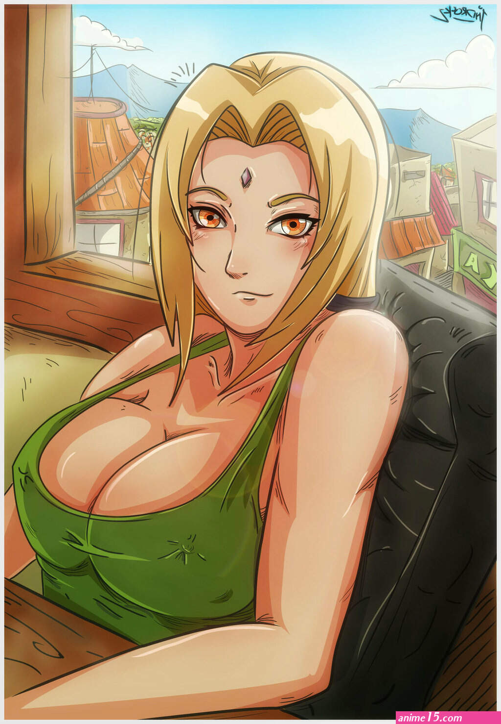 tsunade art nude