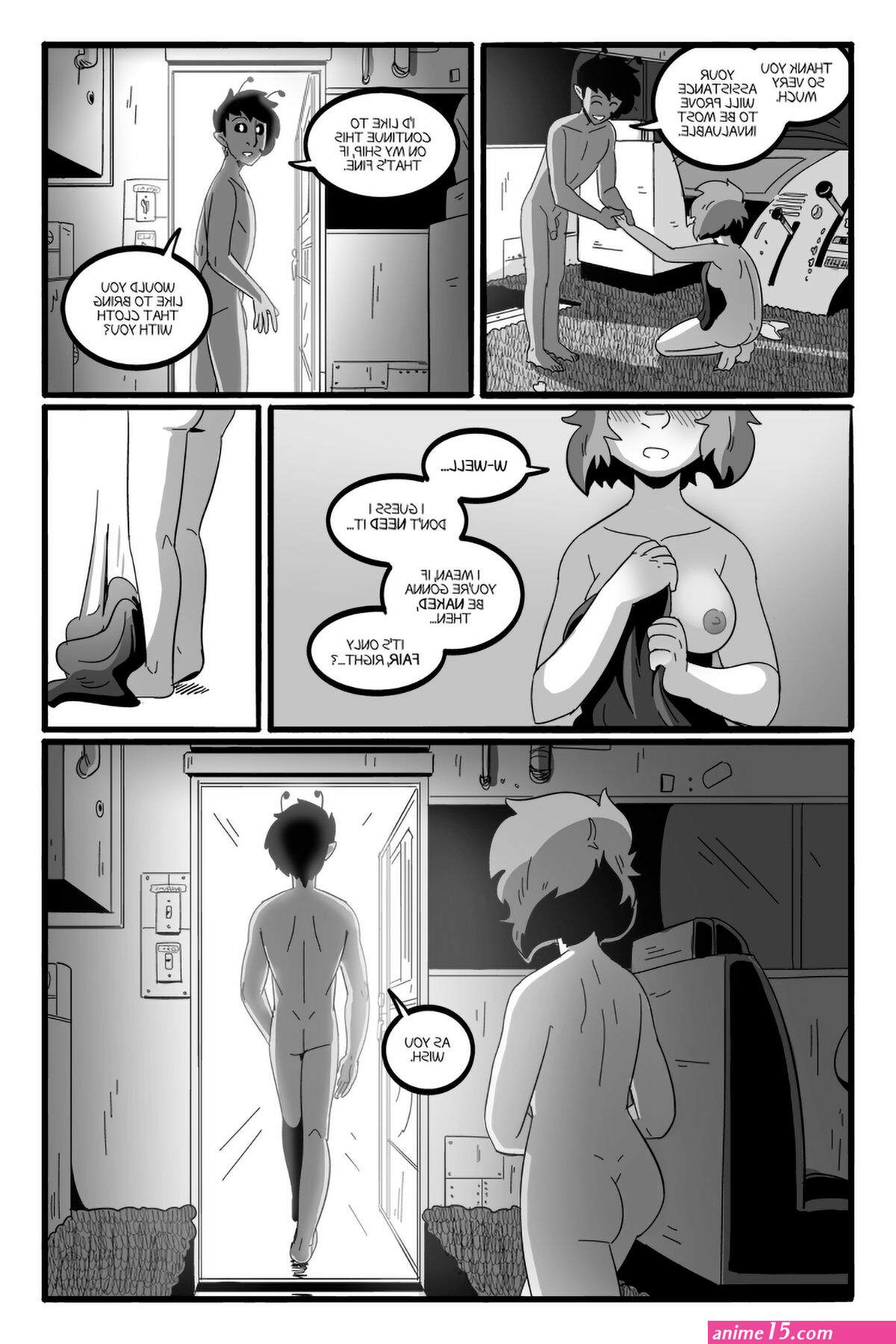 anatomy naked comics