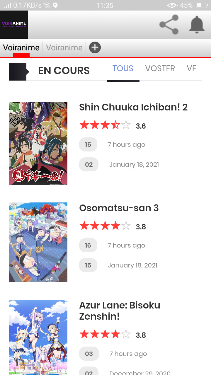 voir anime
