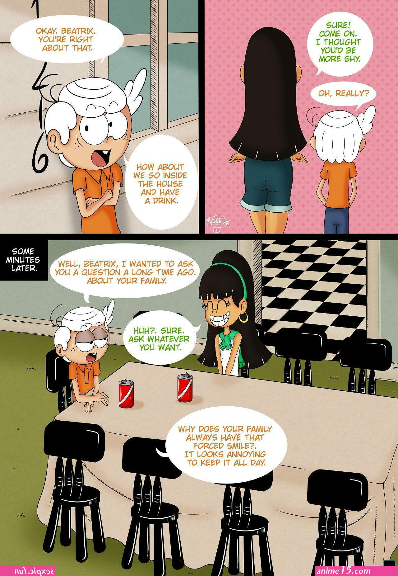 bvn chez les loud porn comics