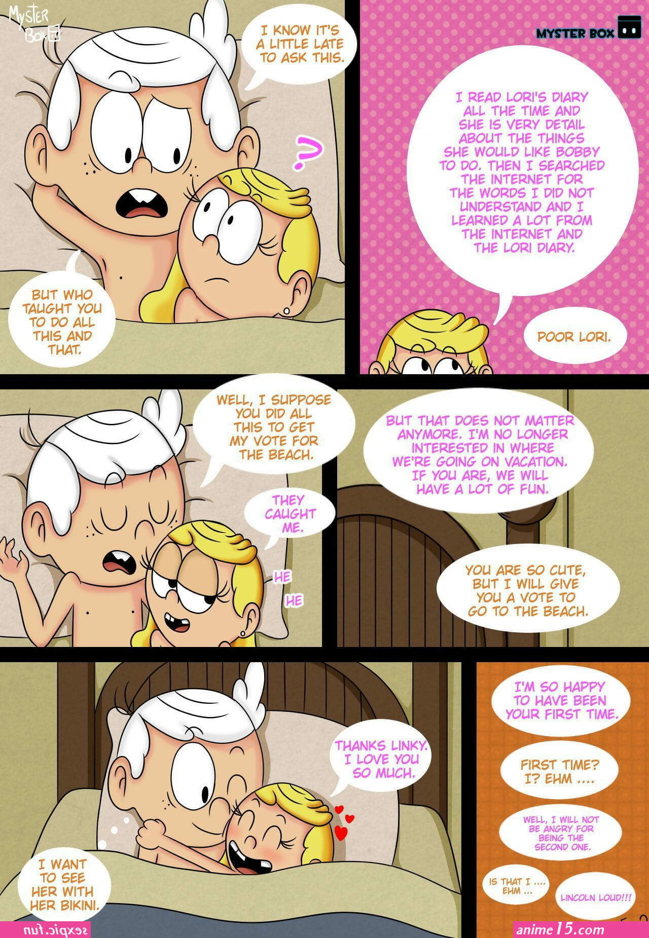 bvn chez les loud porn comics