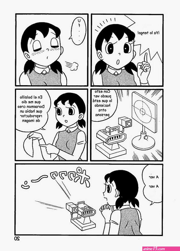 follando en doraemon comics