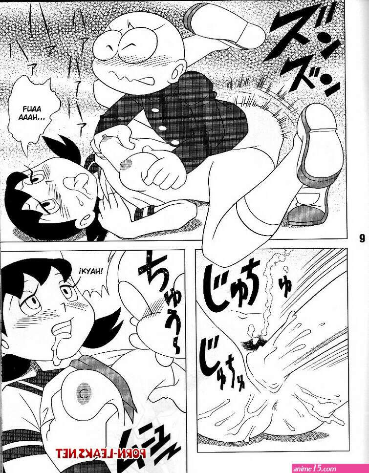 follando en doraemon comics
