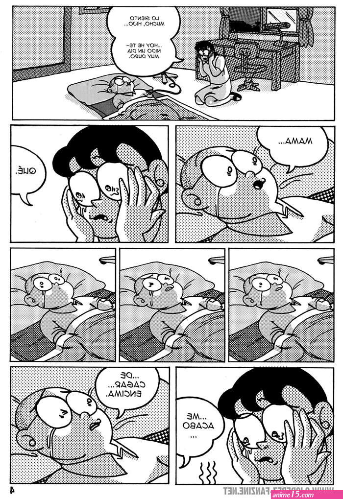 follando en doraemon comics