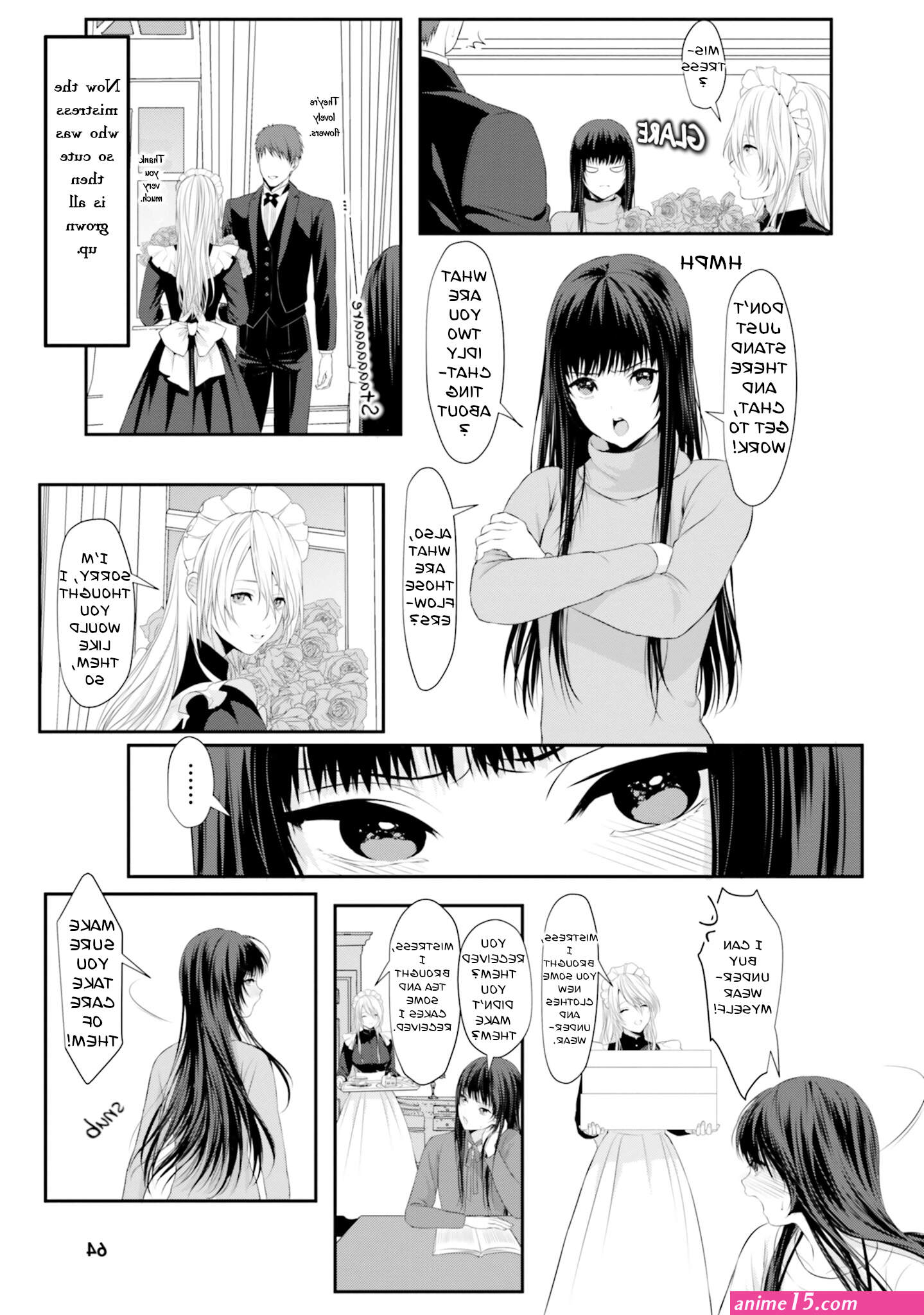 master and servant yuri anthology: rhodanthe
