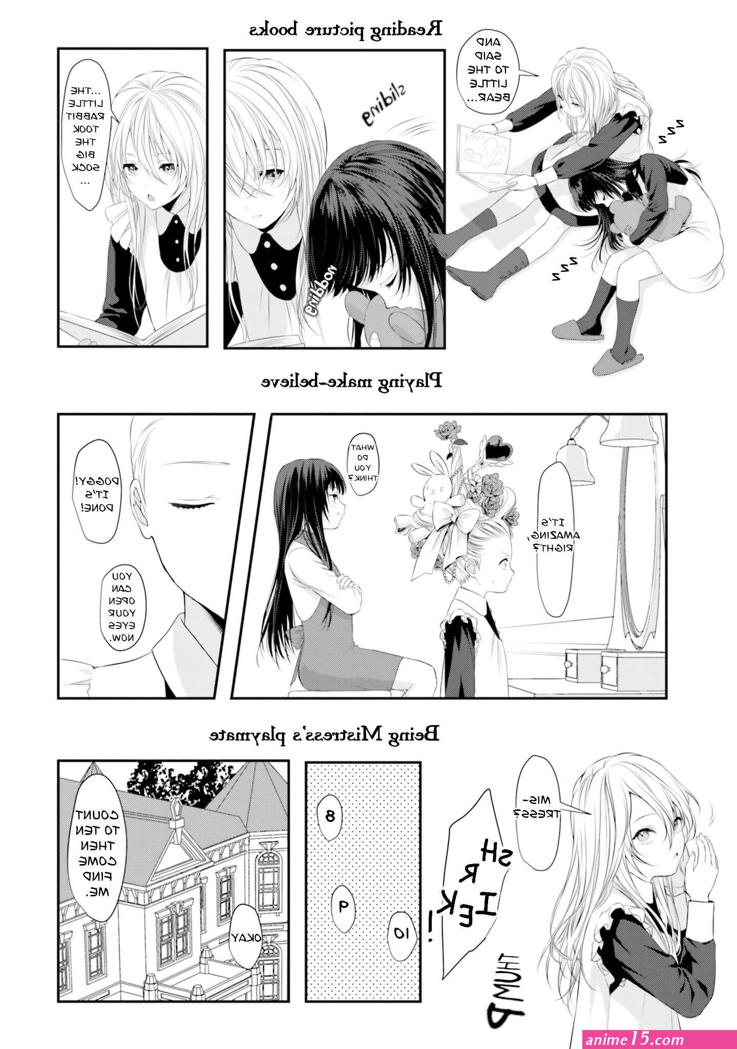 master and servant yuri anthology: rhodanthe