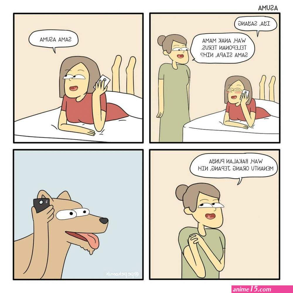 komik ibu dan anak