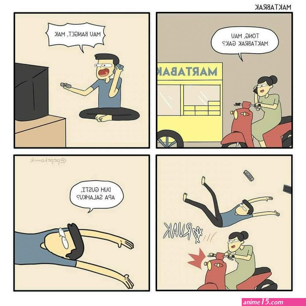 komik ibu dan anak