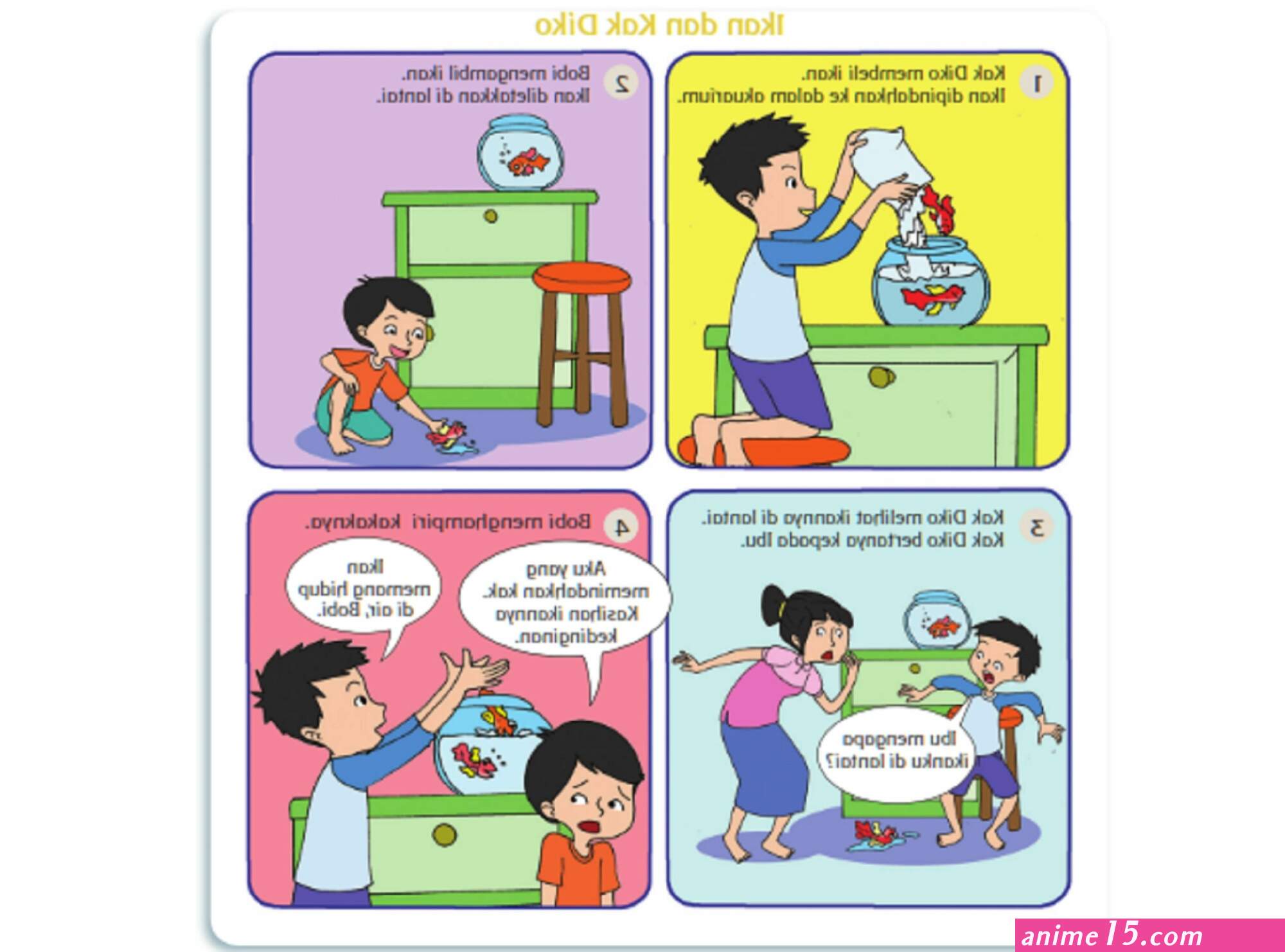 komik ibu dan anak