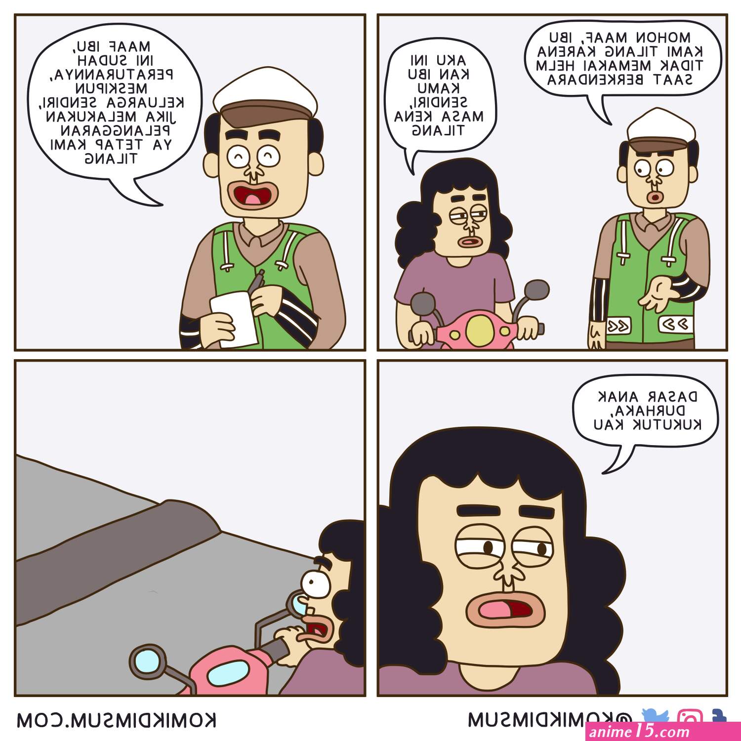 komik ibu dan anak