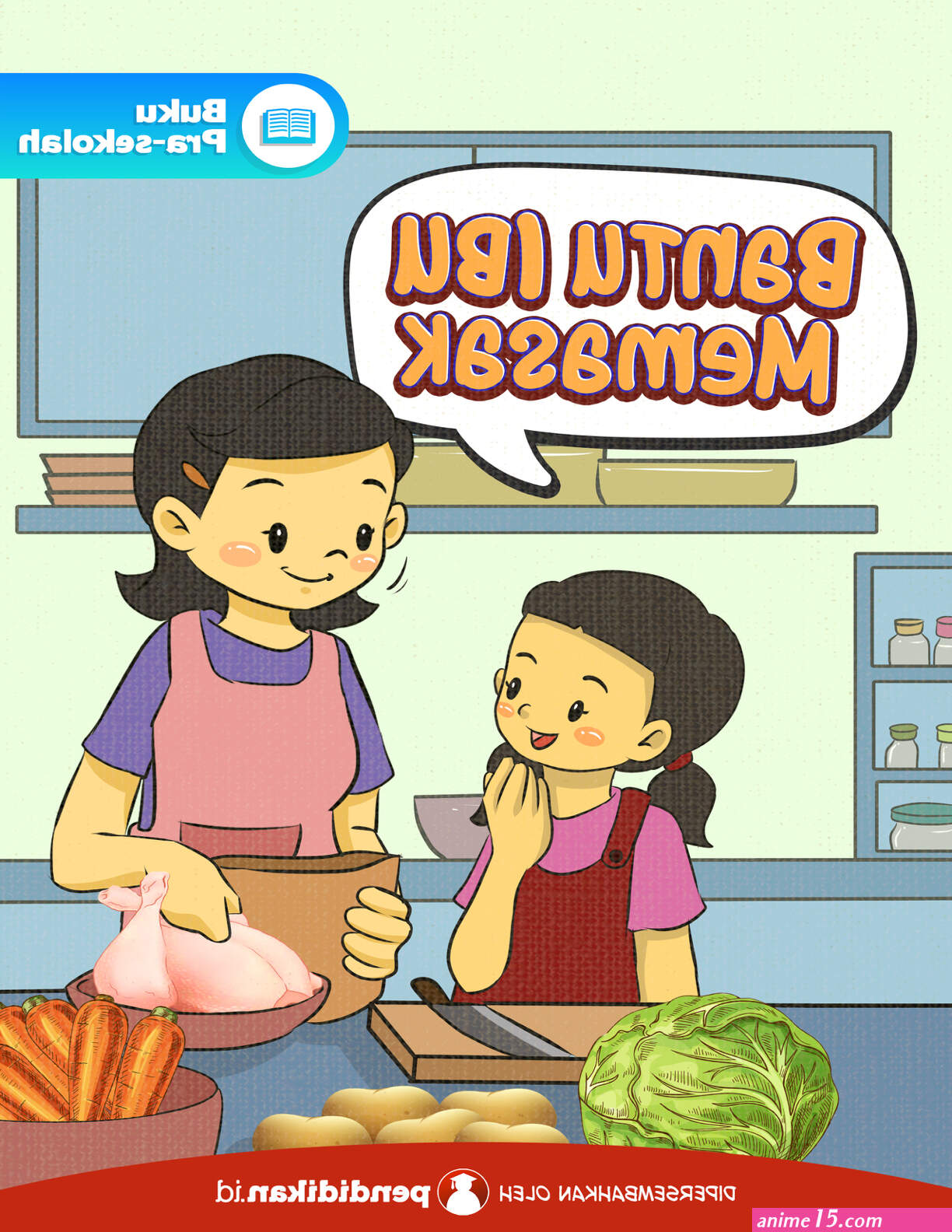 komik ibu dan anak