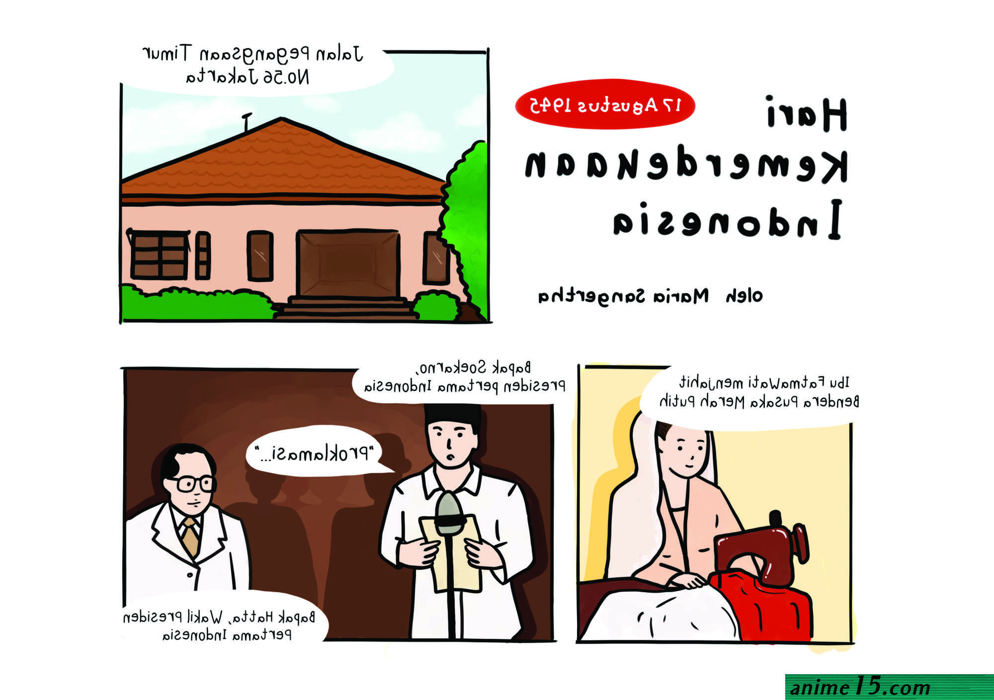 komik ibu dan anak
