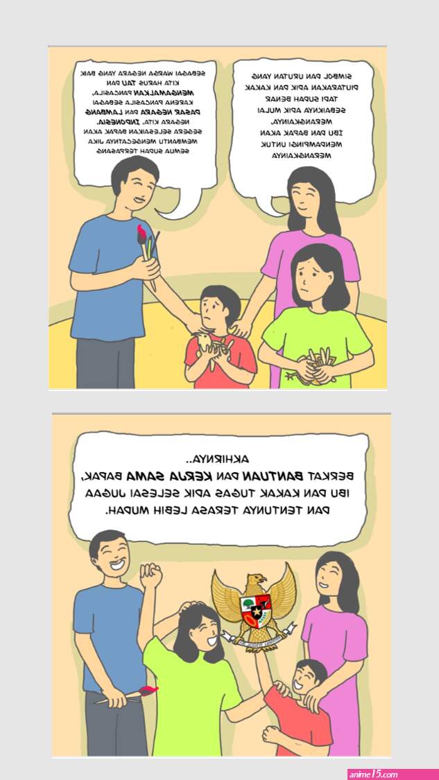 komik ibu dan anak