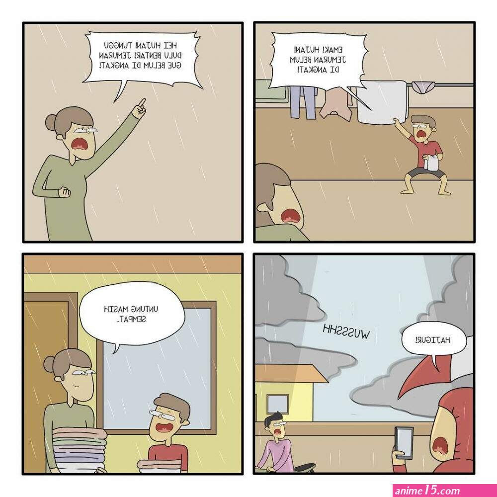 komik ibu dan anak