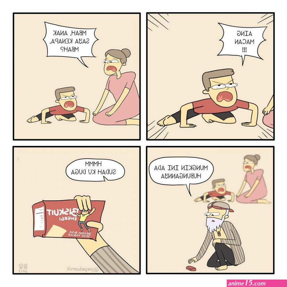 komik ibu dan anak