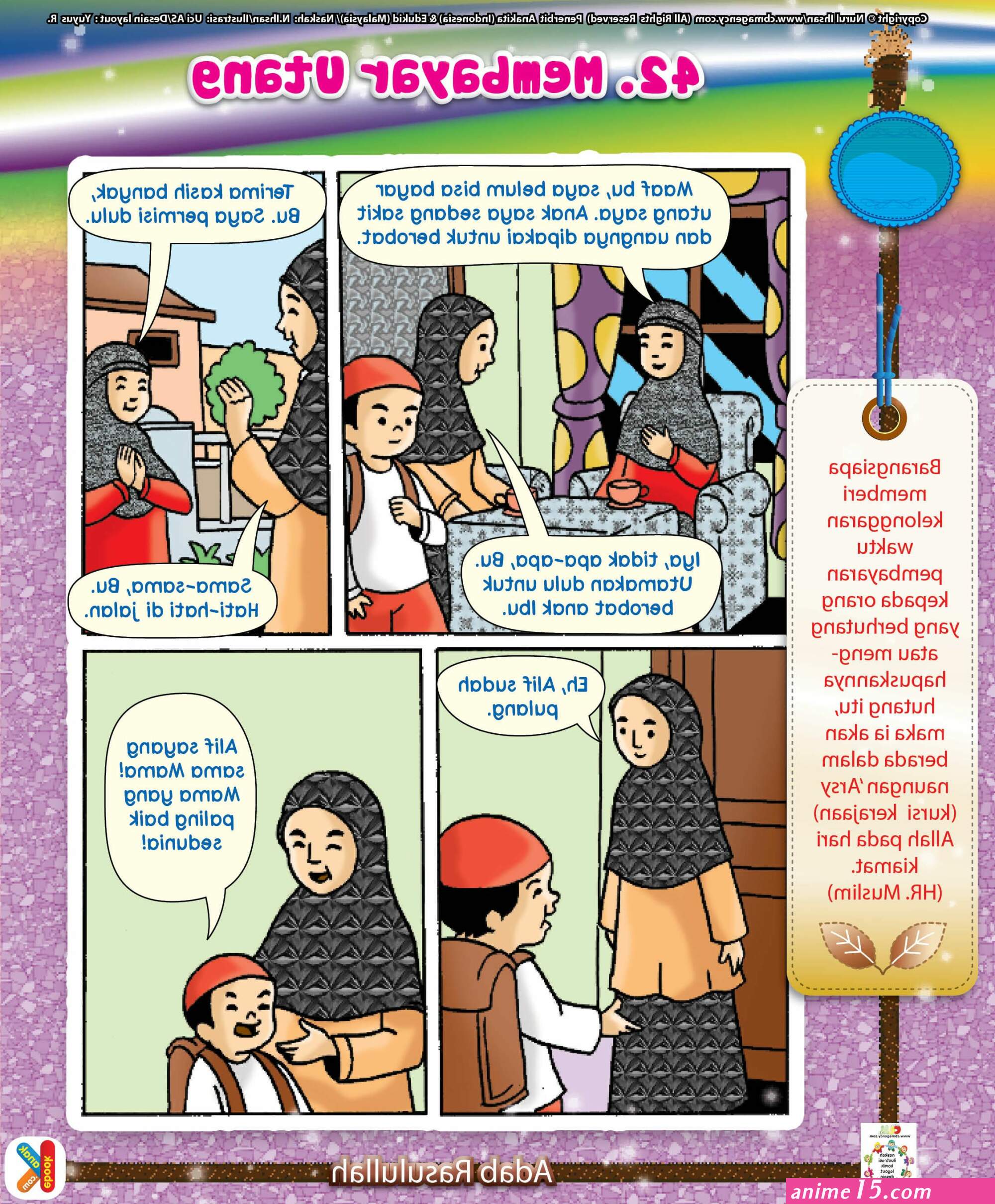 komik ibu dan anak