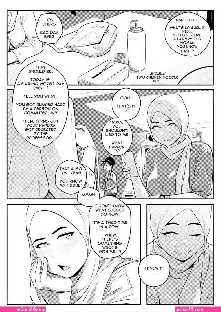hijaby full family porn comics
