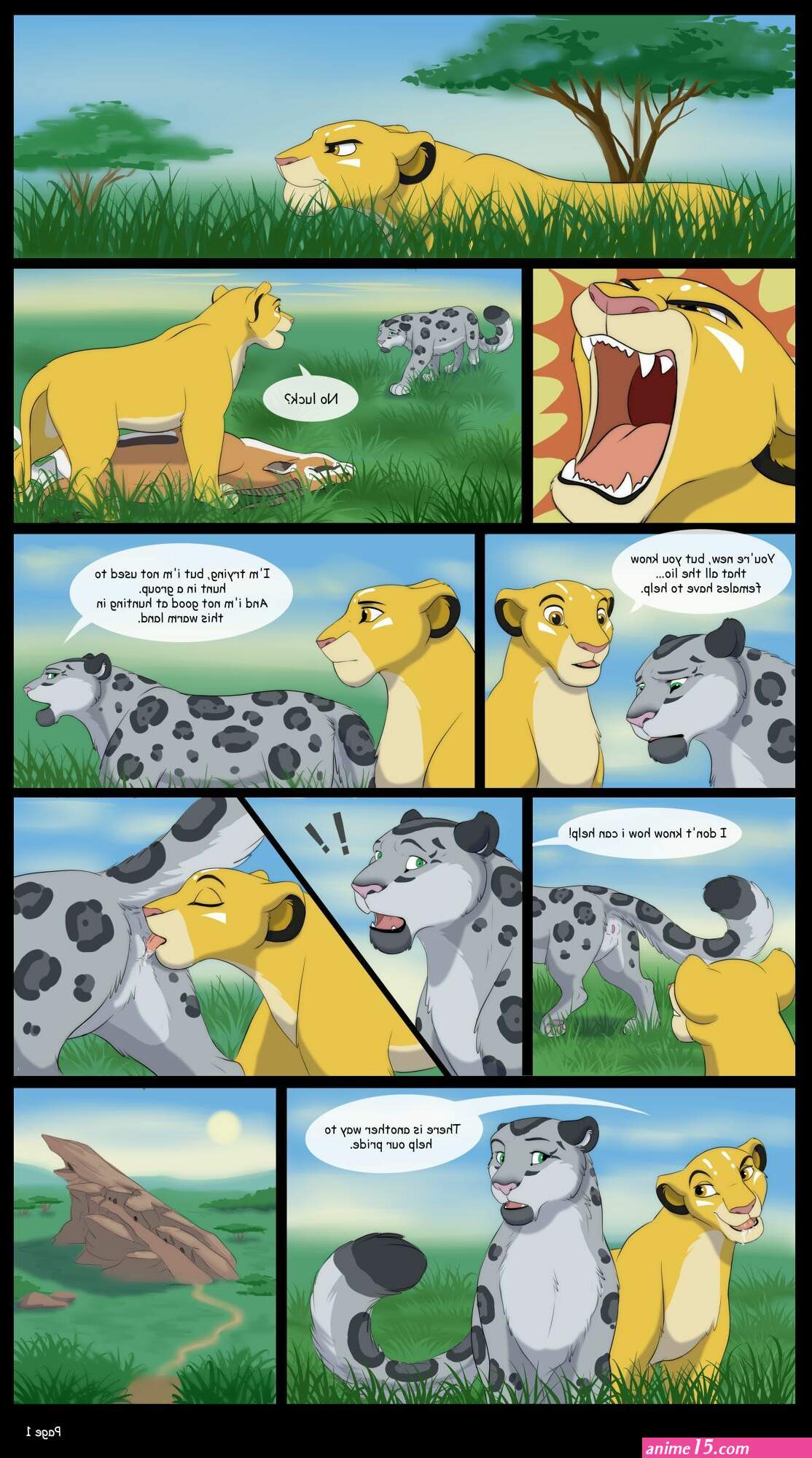 porn comics of lion king to read