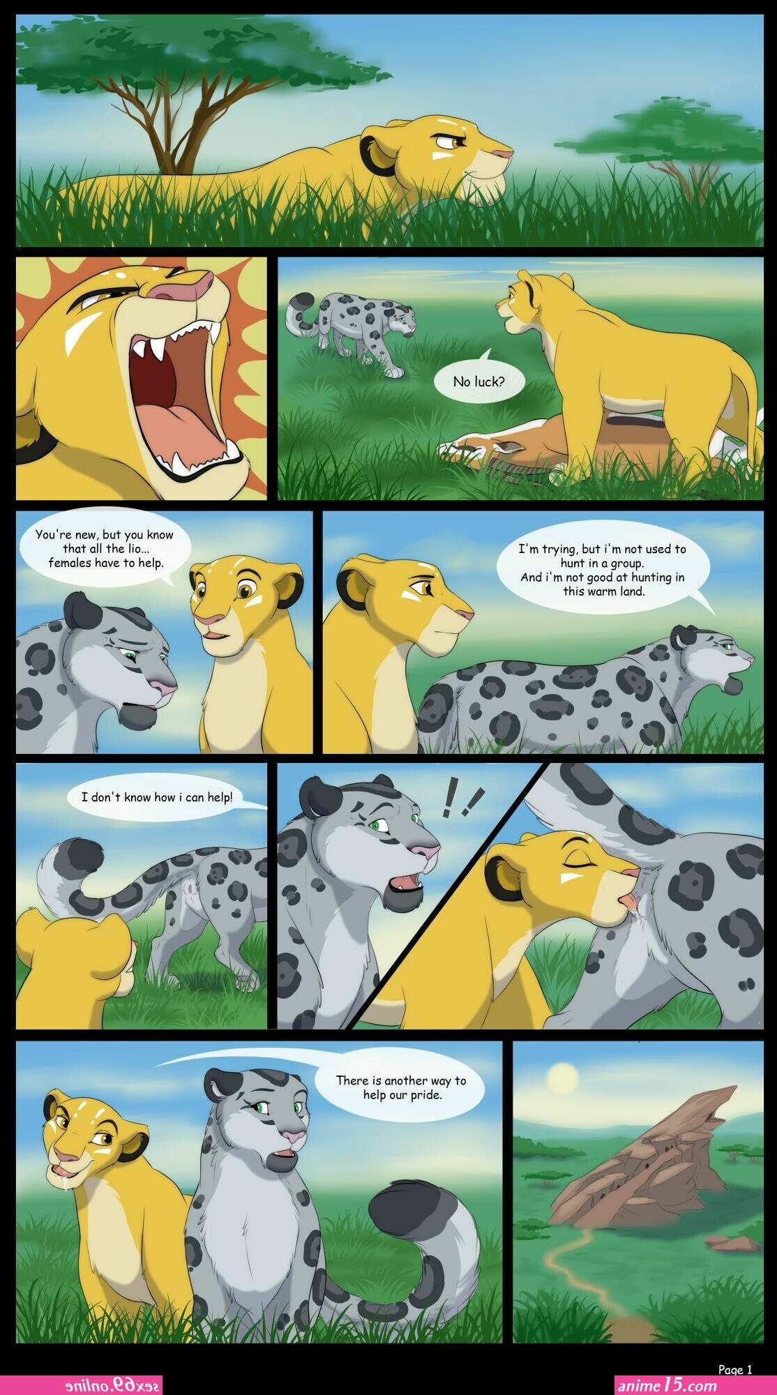 porn comics of lion king to read