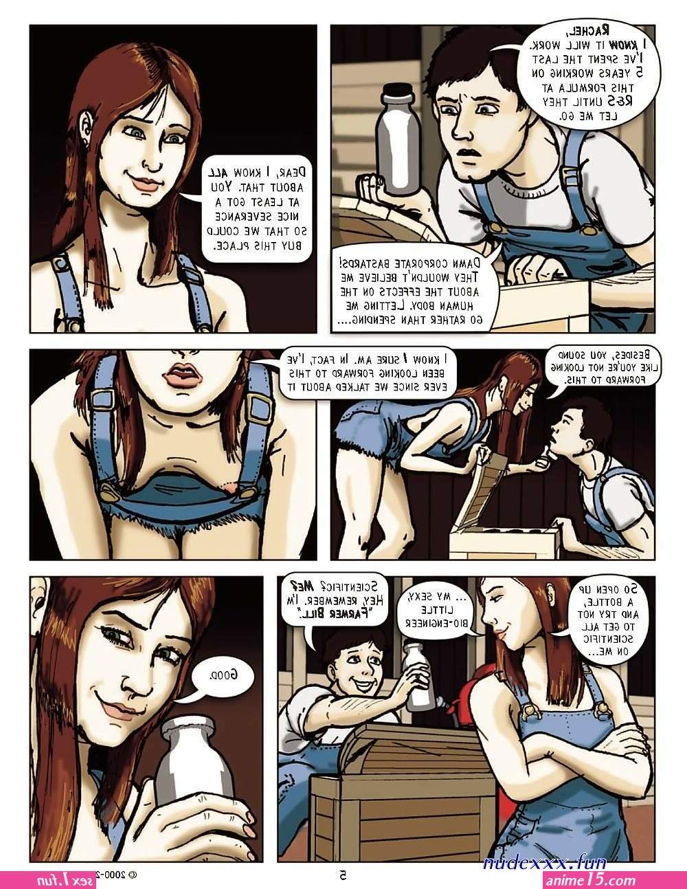 sex comics girls turned into hucow