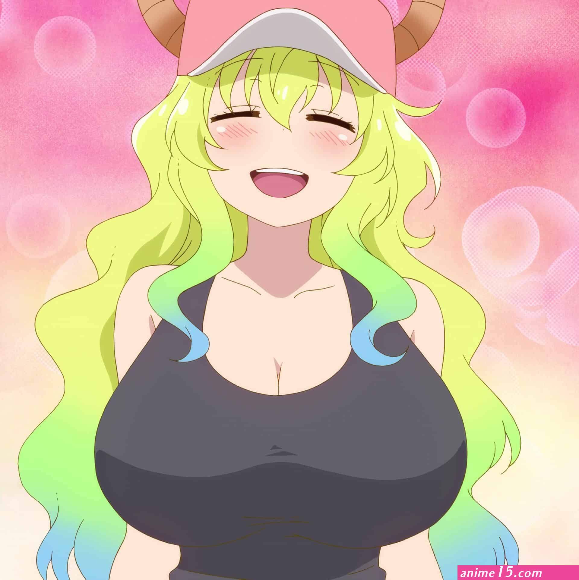 anime girls with curly hair