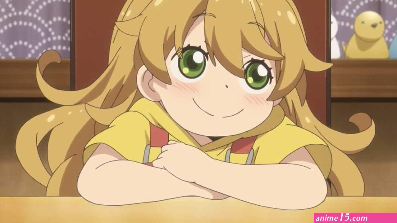 anime girls with curly hair