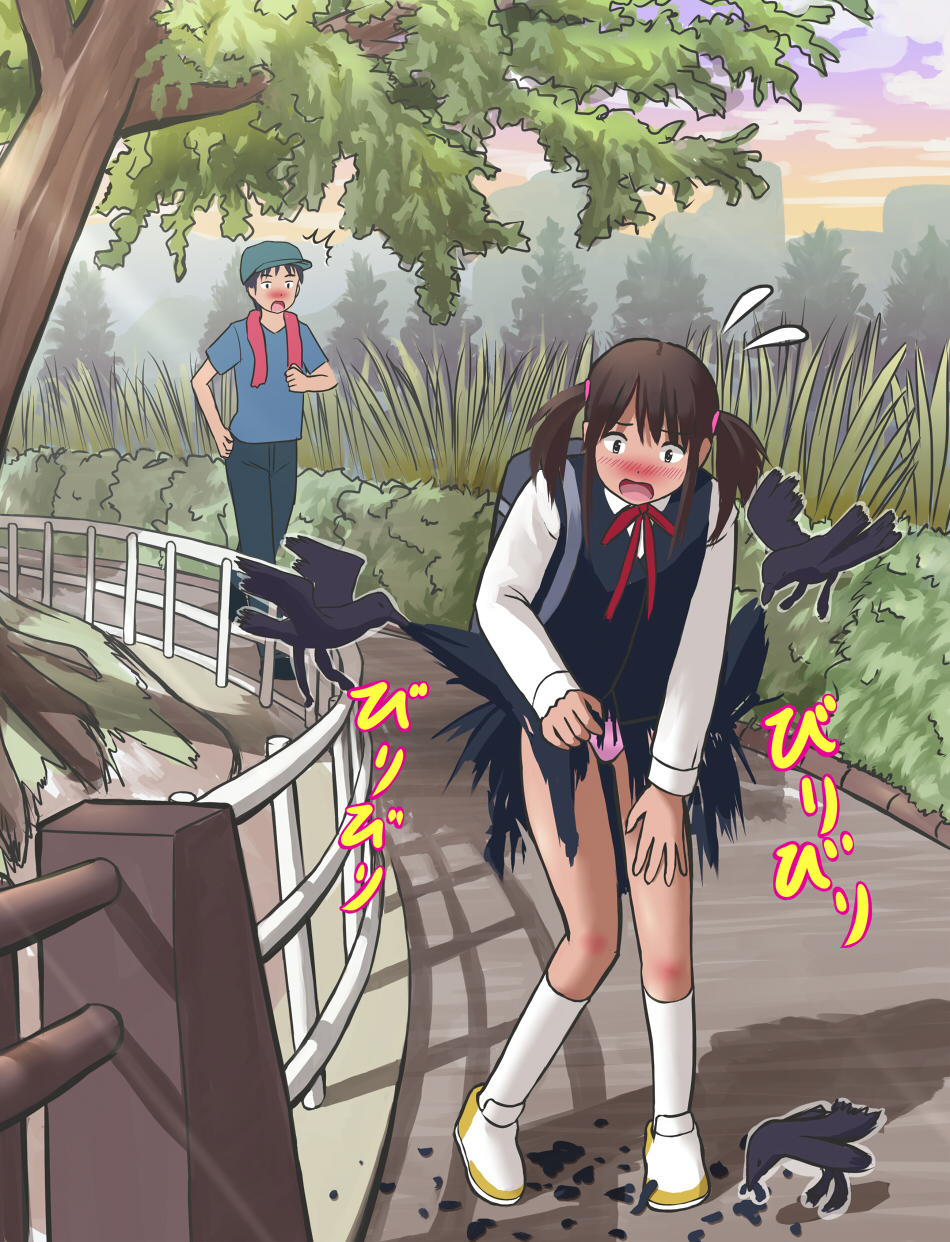 naked girl anime enf