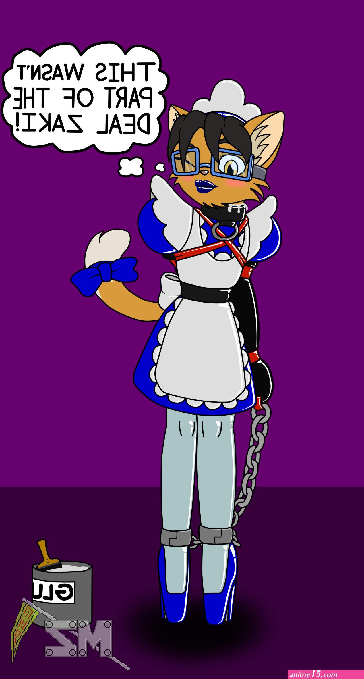 anime furry bdsm latex
