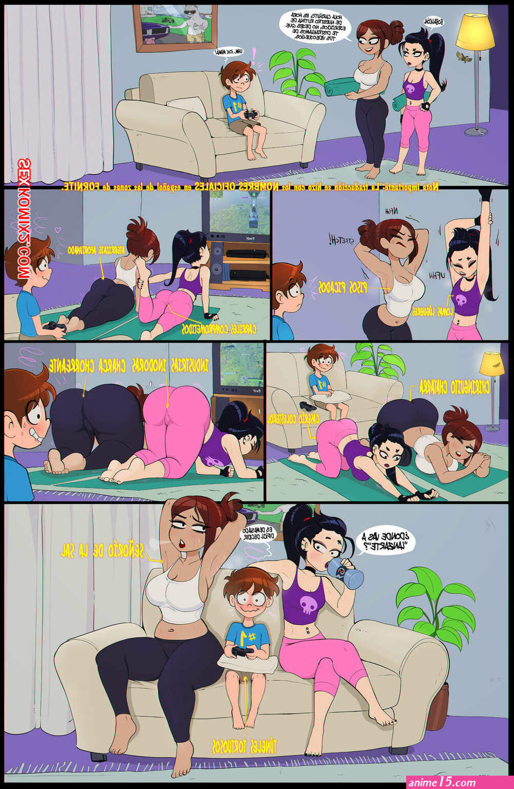 comics porno de fortnite